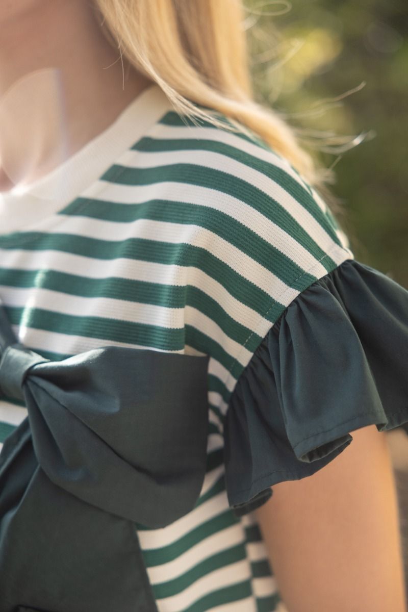 Green Bow Top