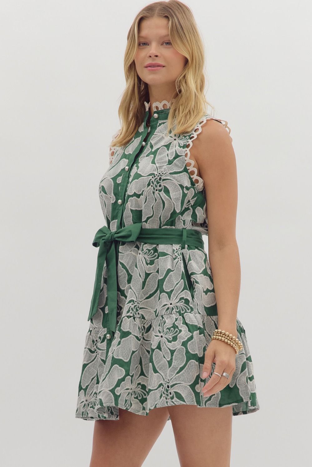 Eloise Green Dress