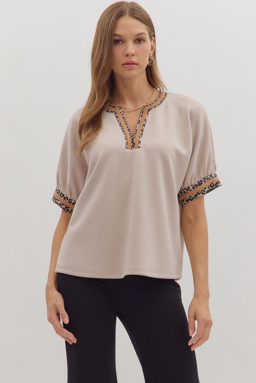 Maren Almond Top