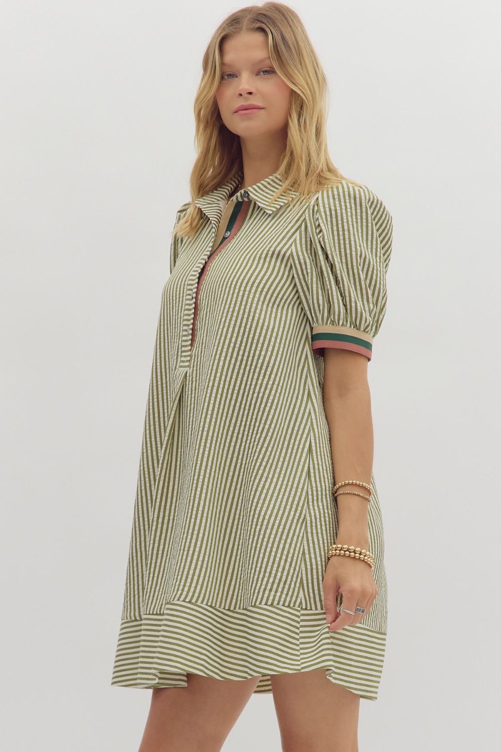 Eliza Stripe Dress