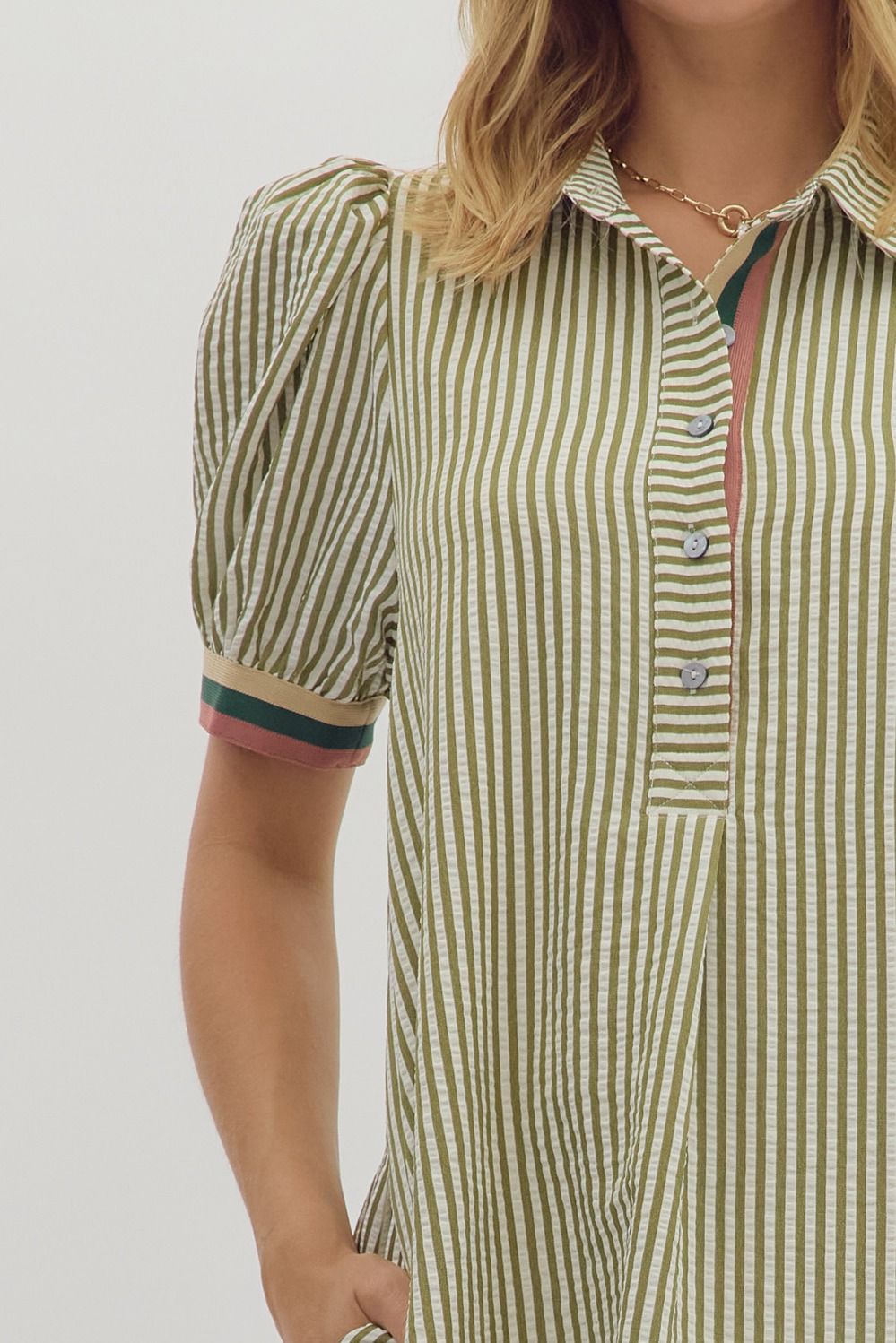 Eliza Stripe Dress