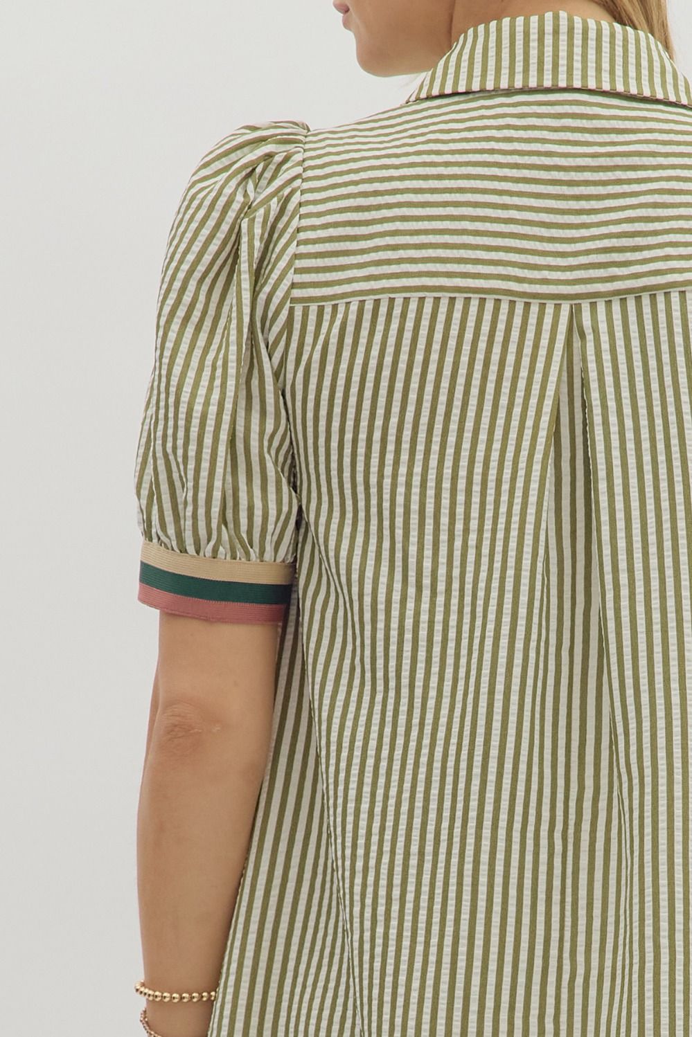 Eliza Stripe Dress
