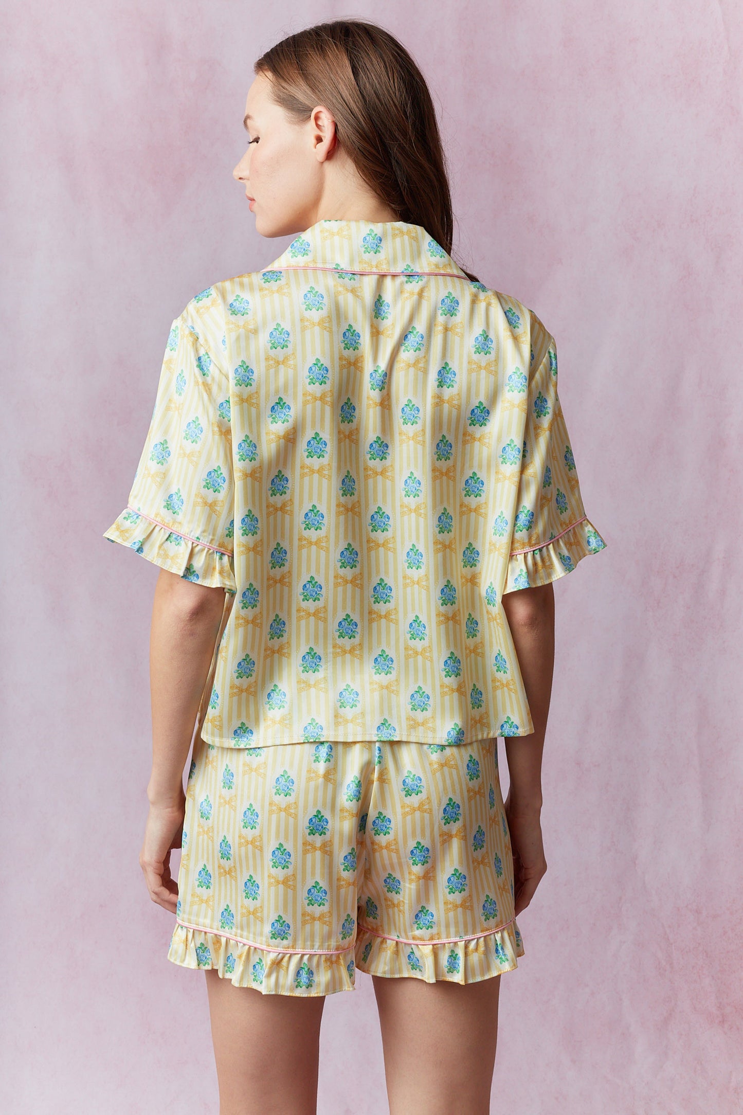 Lemon Bouquet Pajamas