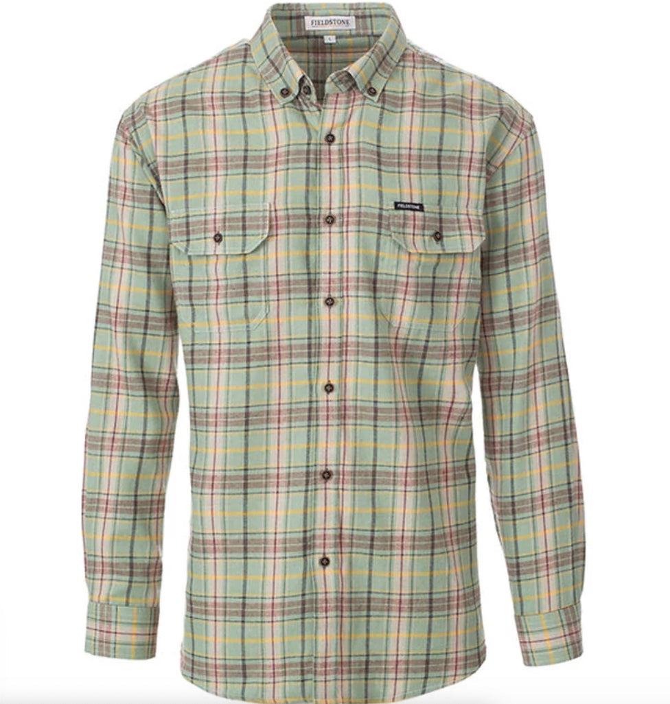 Fieldstone Flannel Top