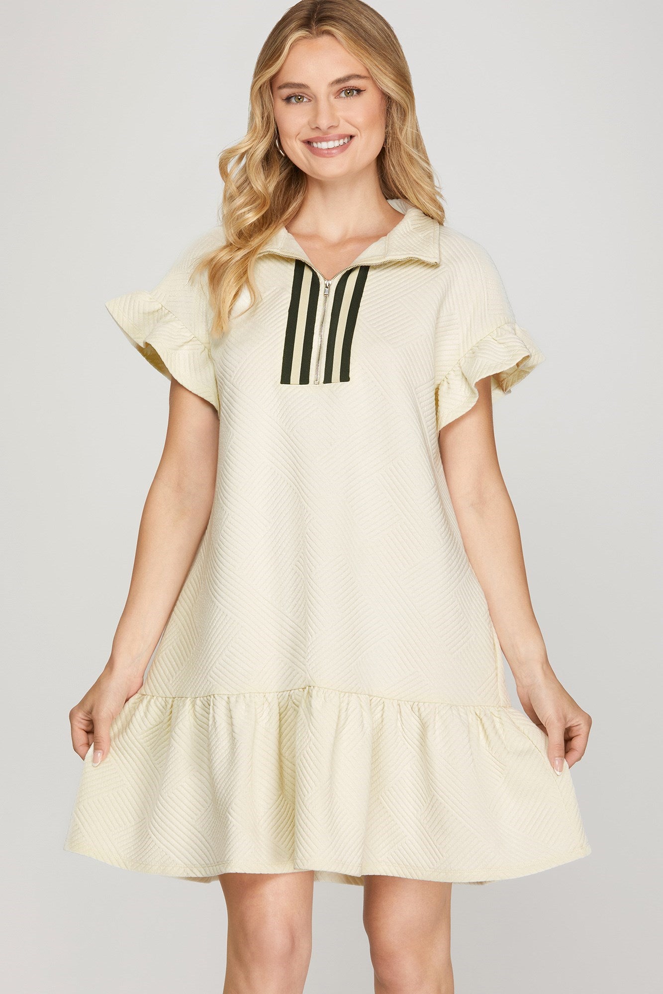 Lara Ecru Dress