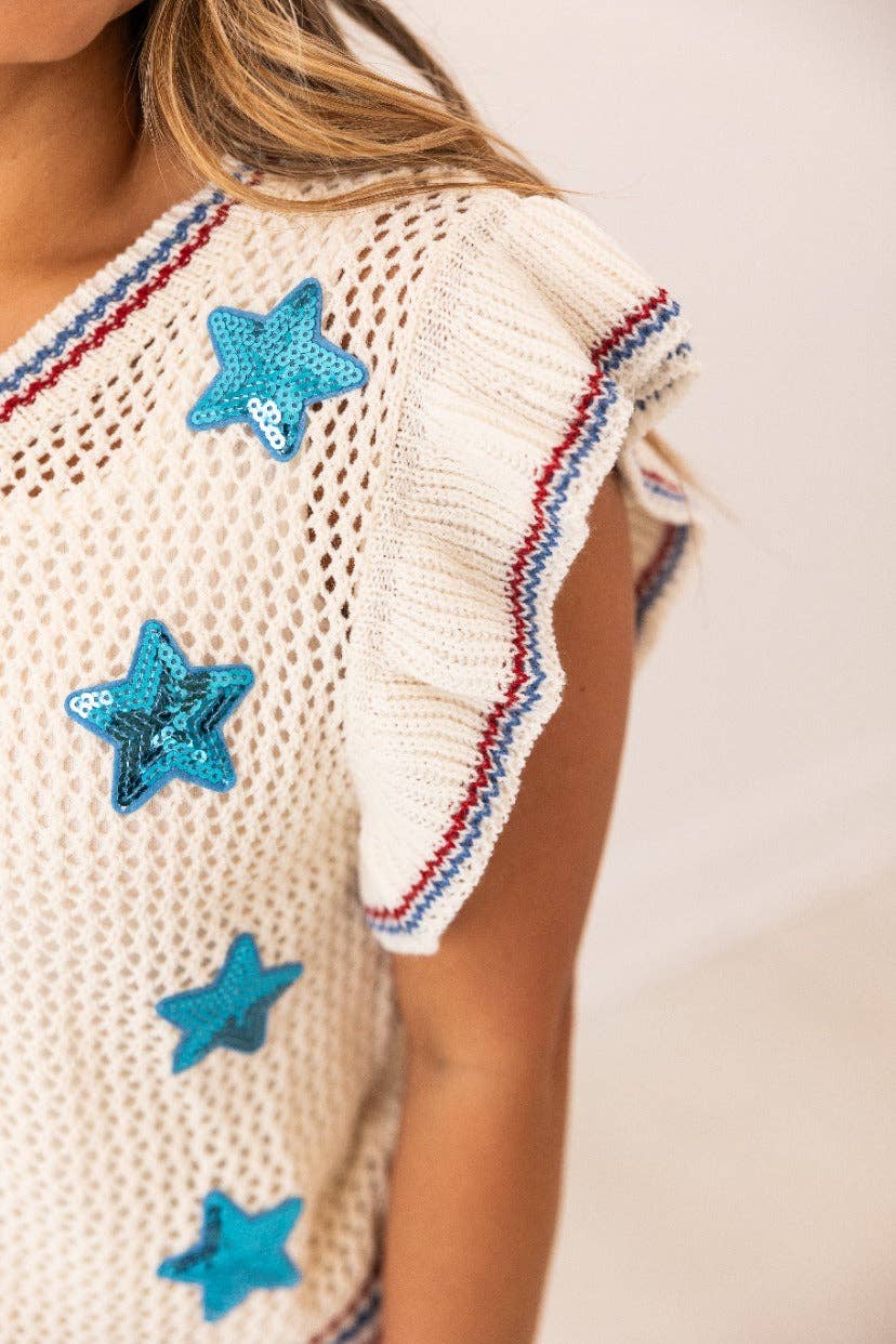 Star Glitter Top