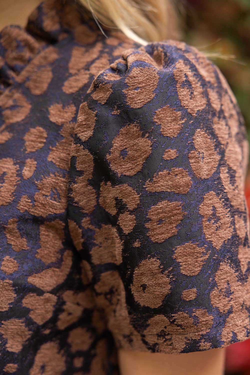 Velvet Jacqaurd Dress