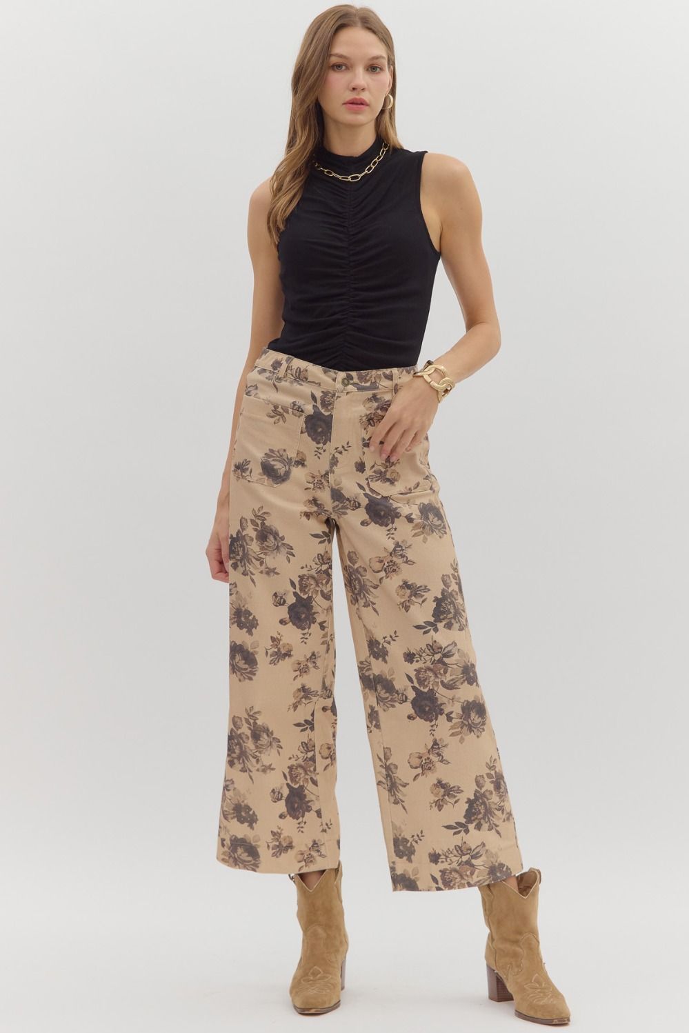 Dianne Floral Pants