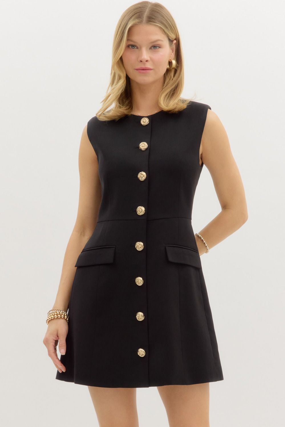 The Margot Black Dress
