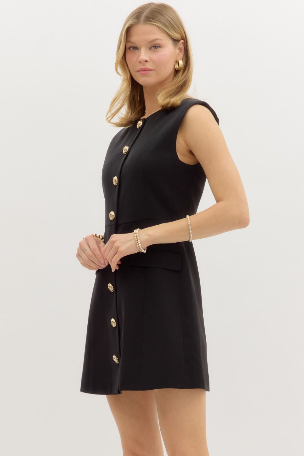 The Margot Black Dress