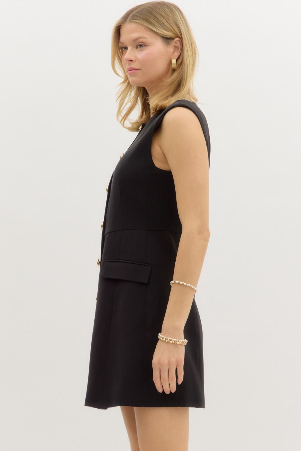 The Margot Black Dress