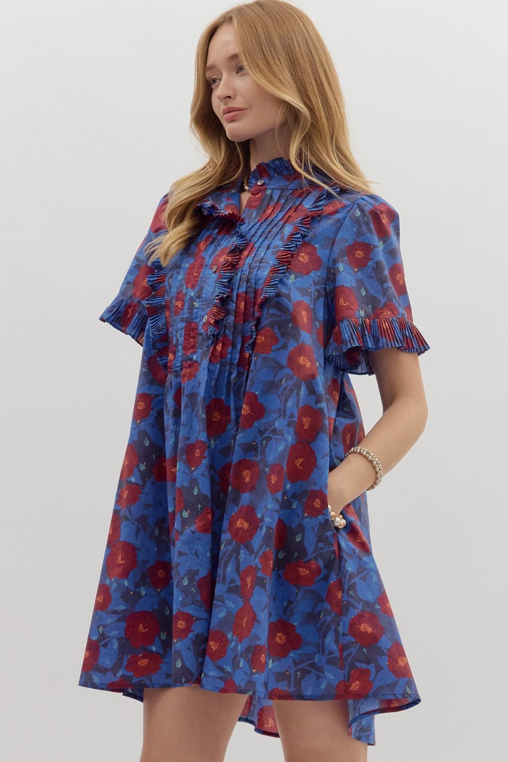 Midnight Floral Dress