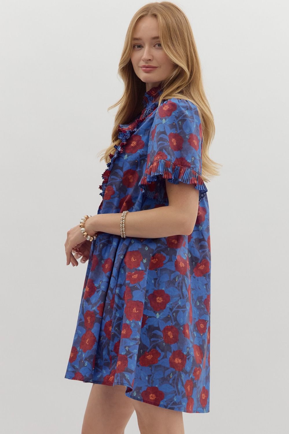 Midnight Floral Dress