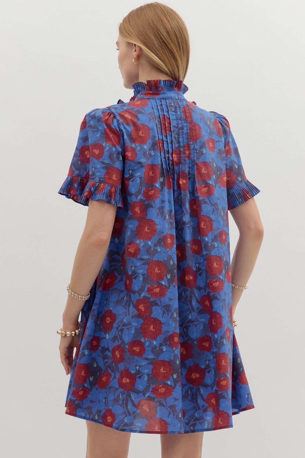Midnight Floral Dress