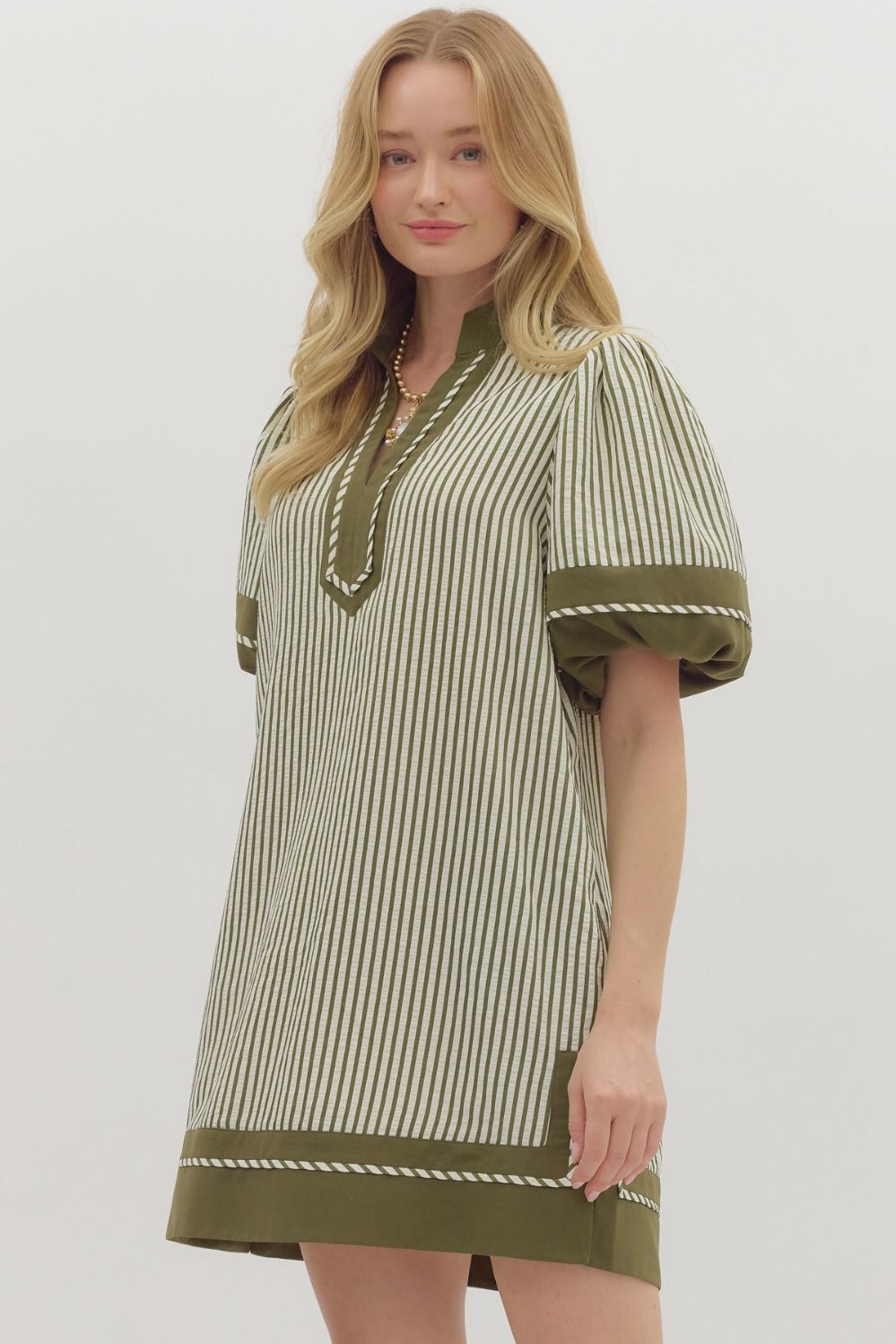 Meredith Olive Dress