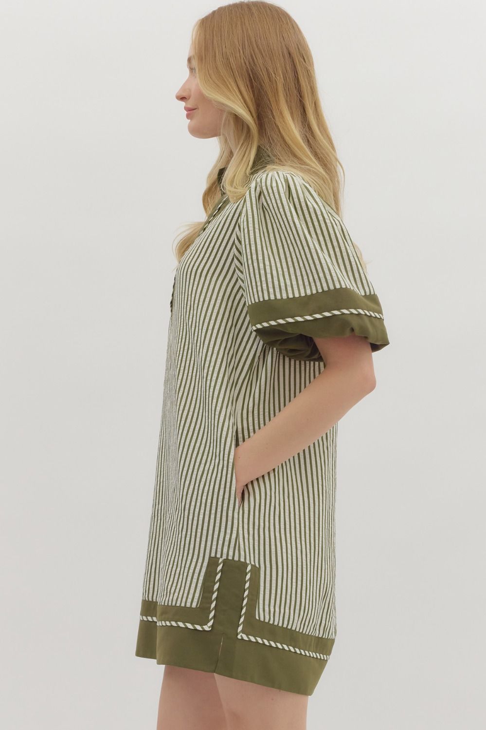 Meredith Olive Dress