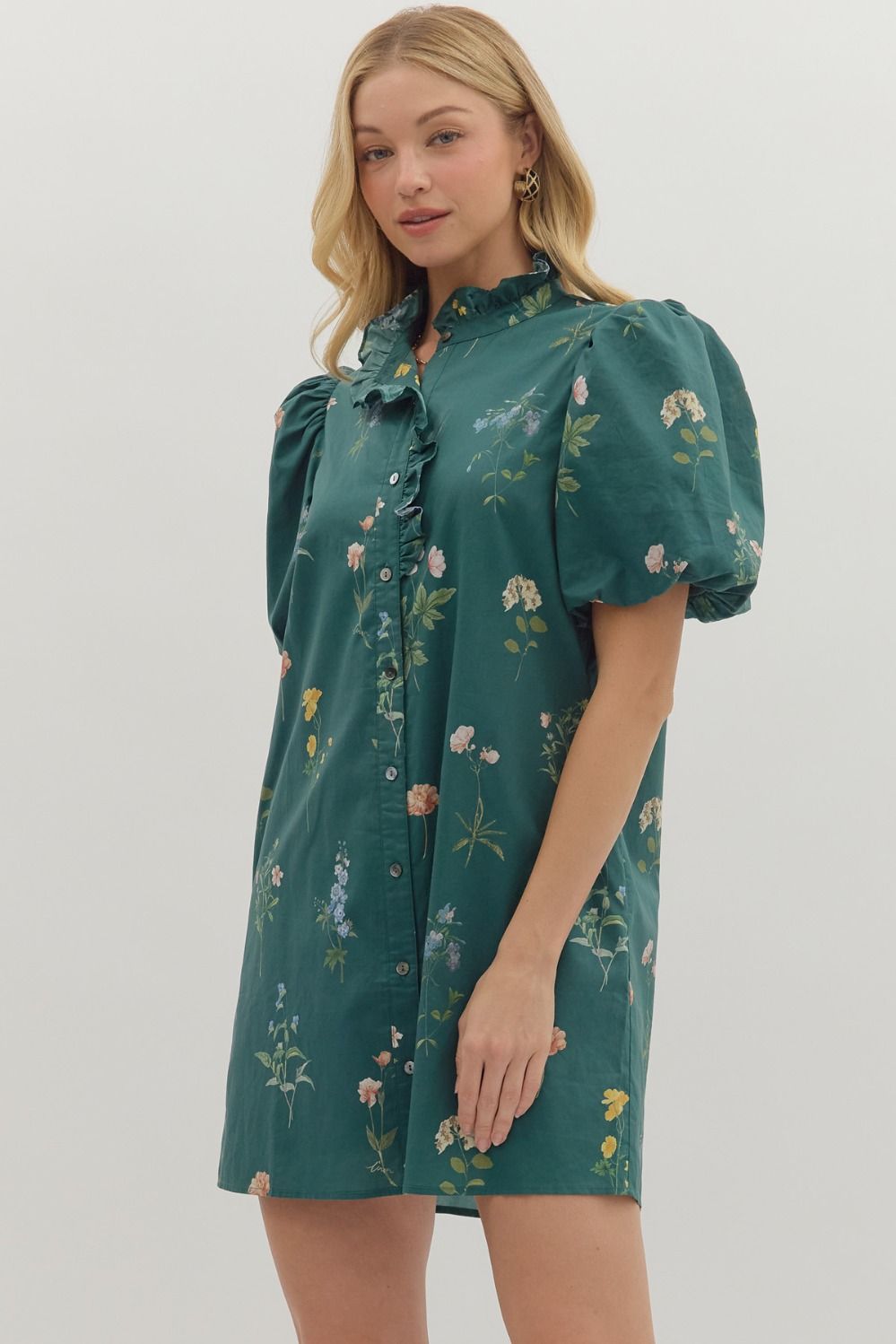 Secret Garden Green Dress