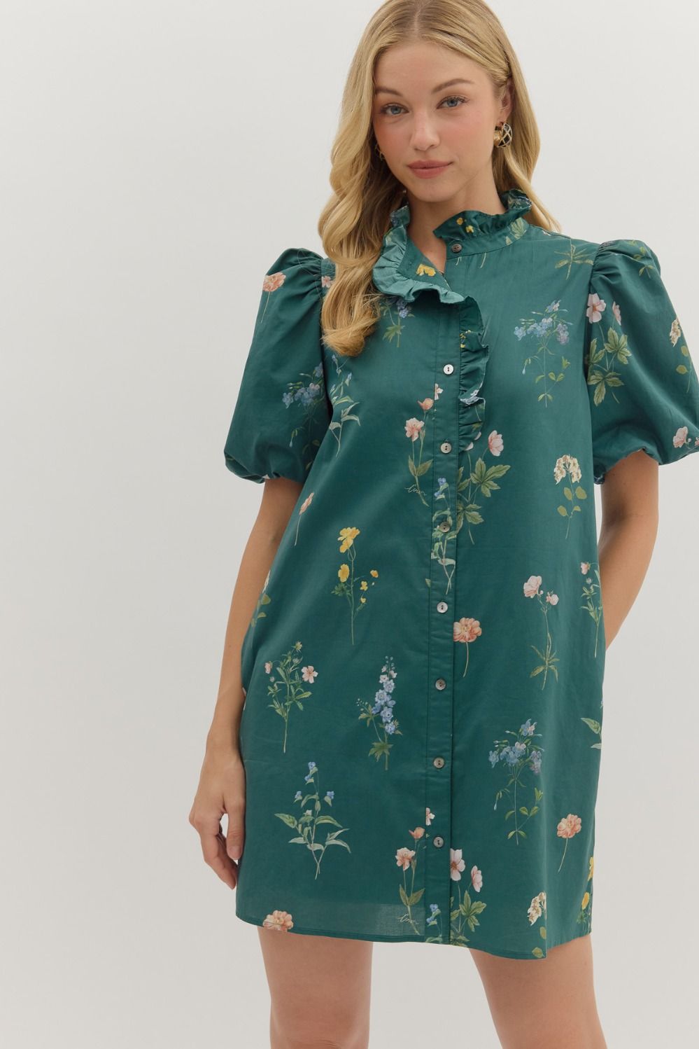 Secret Garden Green Dress