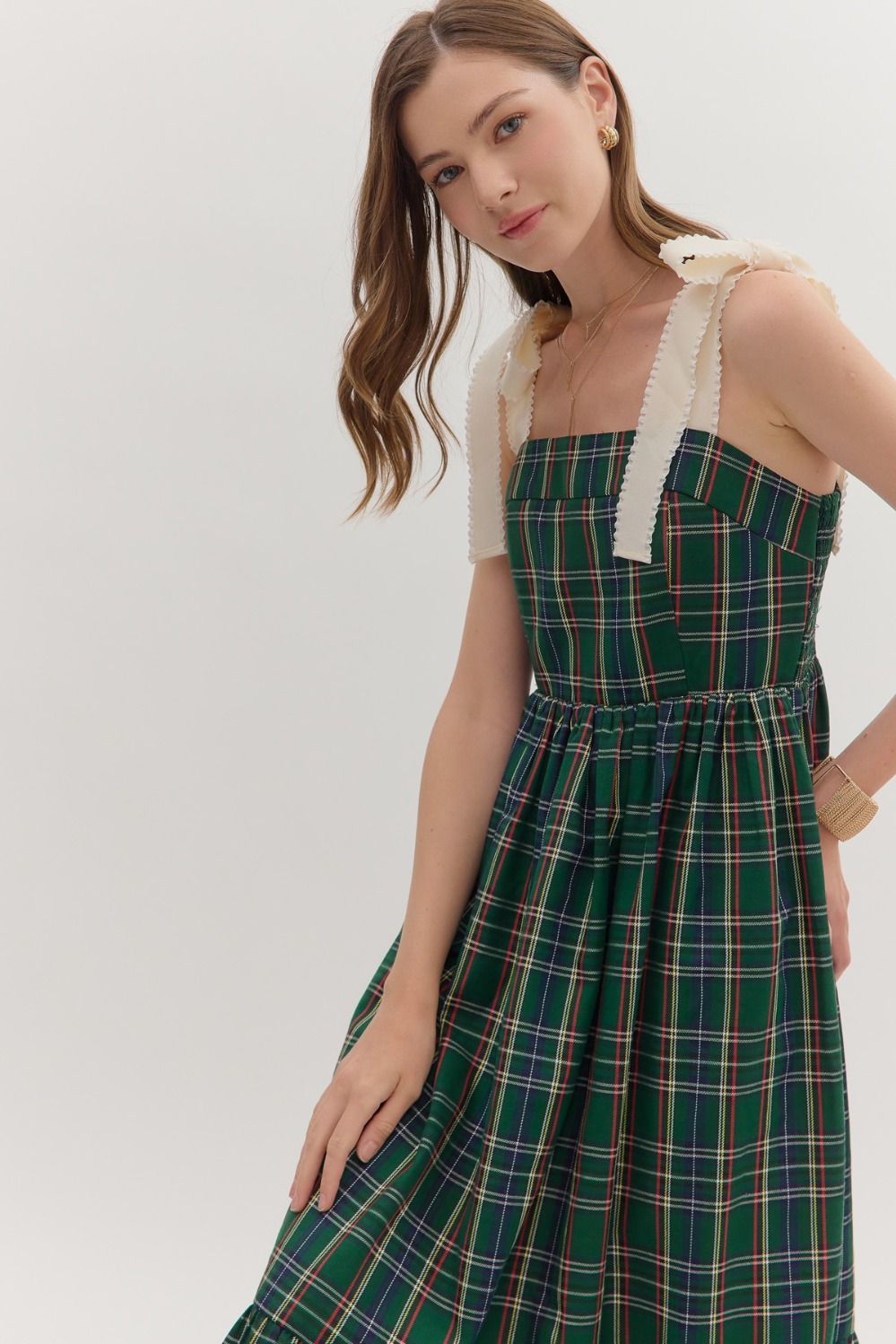 Pine Holiday Dress