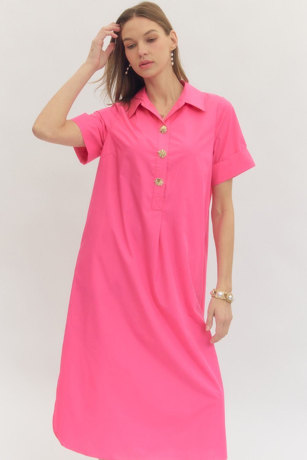 El Paso Dress- Pink