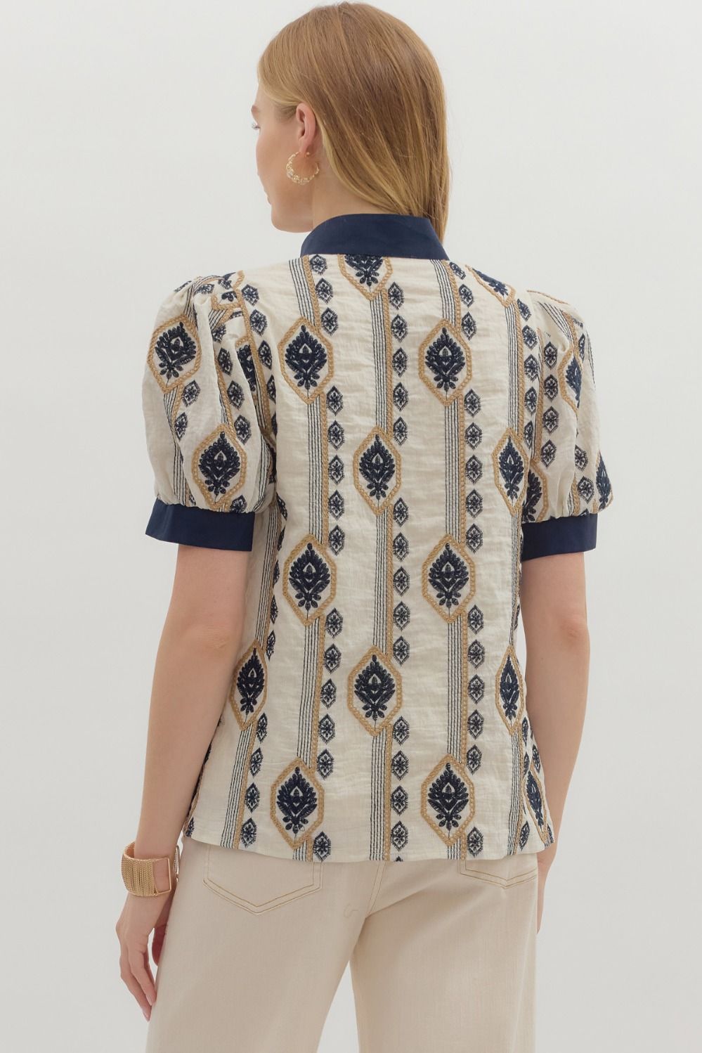 Katherine Blue Top