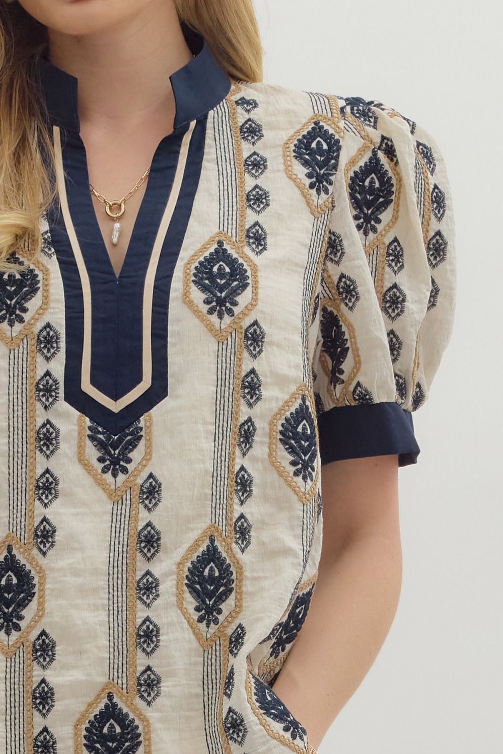 Katherine Blue Top