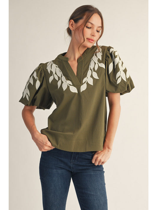 JODIFL Olive Top