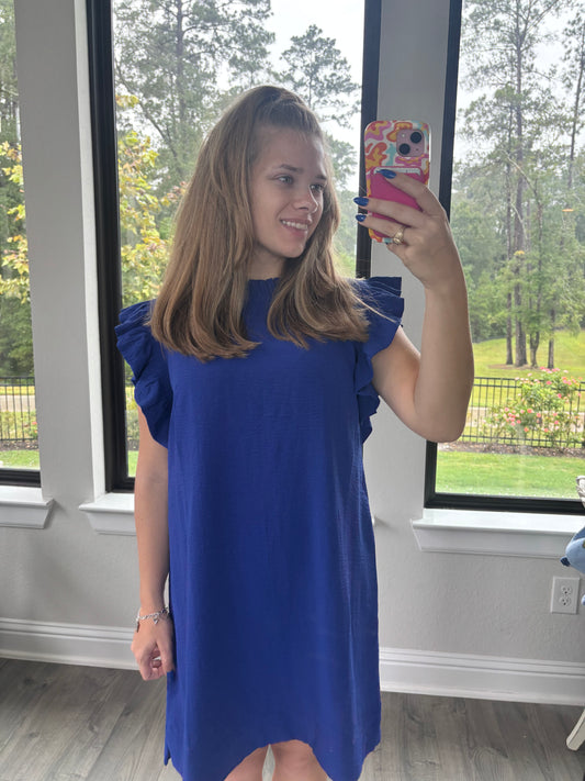 Royal Blue Dress