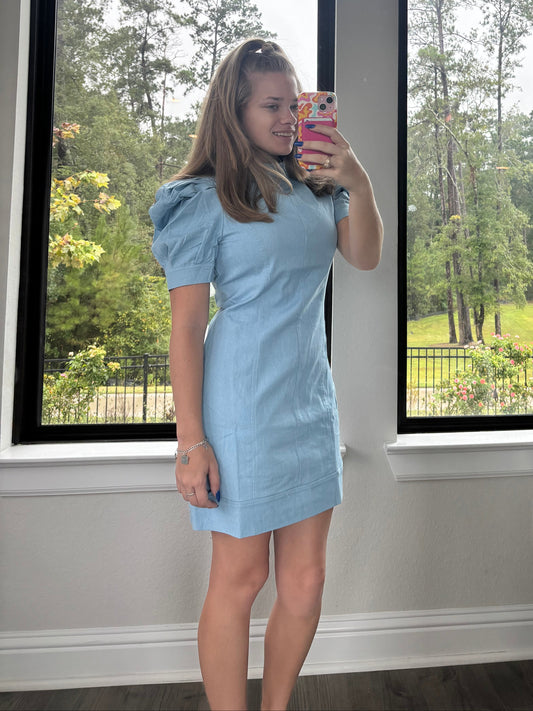 Arabelle Light Denim Dress