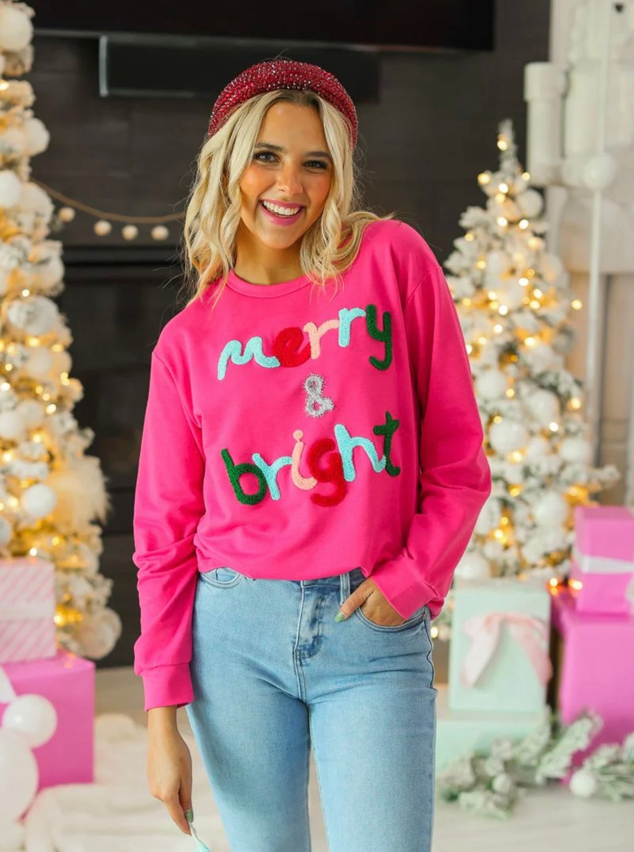 Merry & Bright Sweatshirt