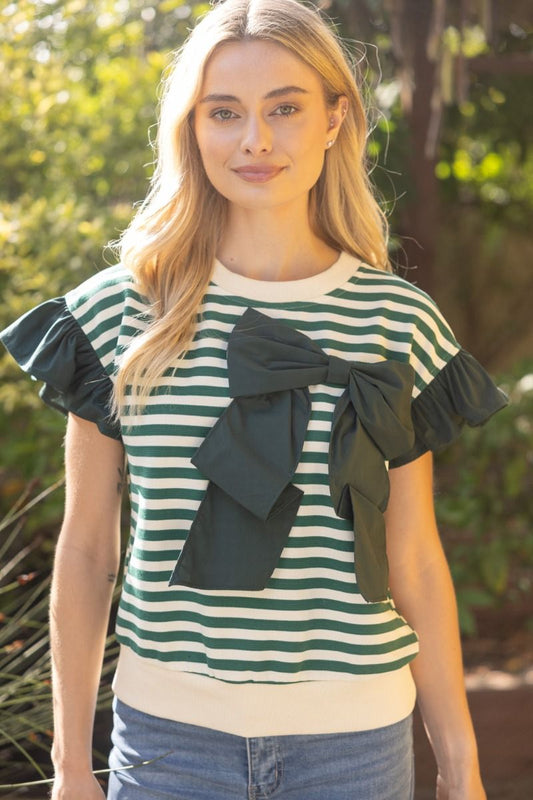 Green Bow Top