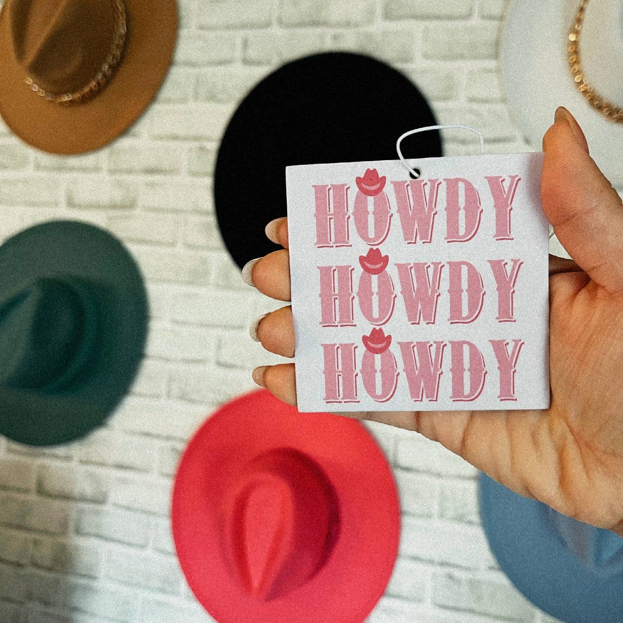 Howdy Howdy Howdy Air Freshener