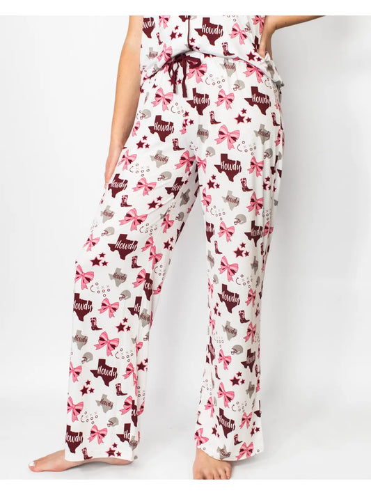 Put a Bow On It Sleep Pants