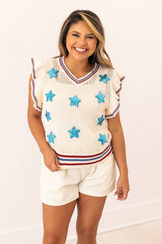 Star Glitter Top