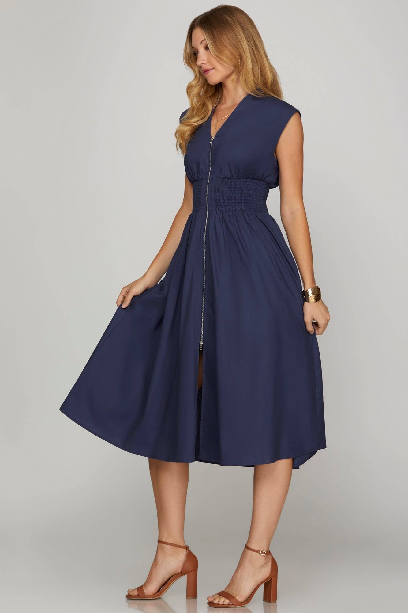 Naples Navy Dress