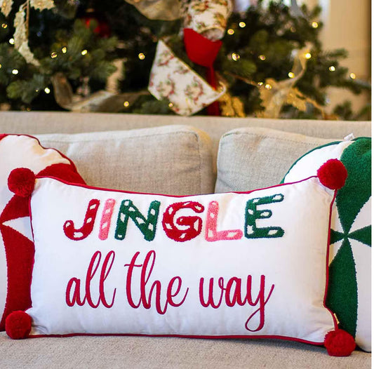 Jingle all the way pillow