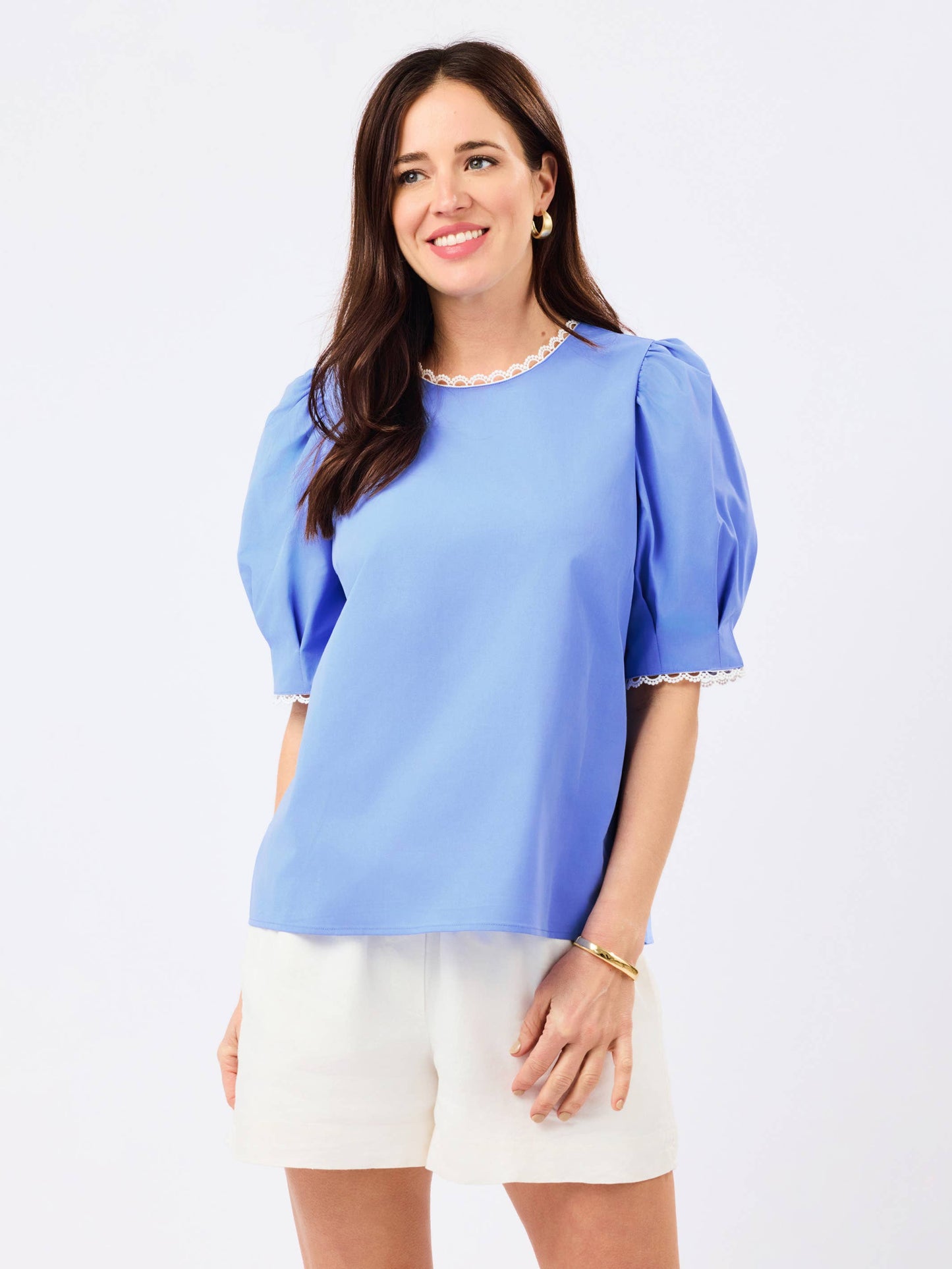 Thea Top | Blue