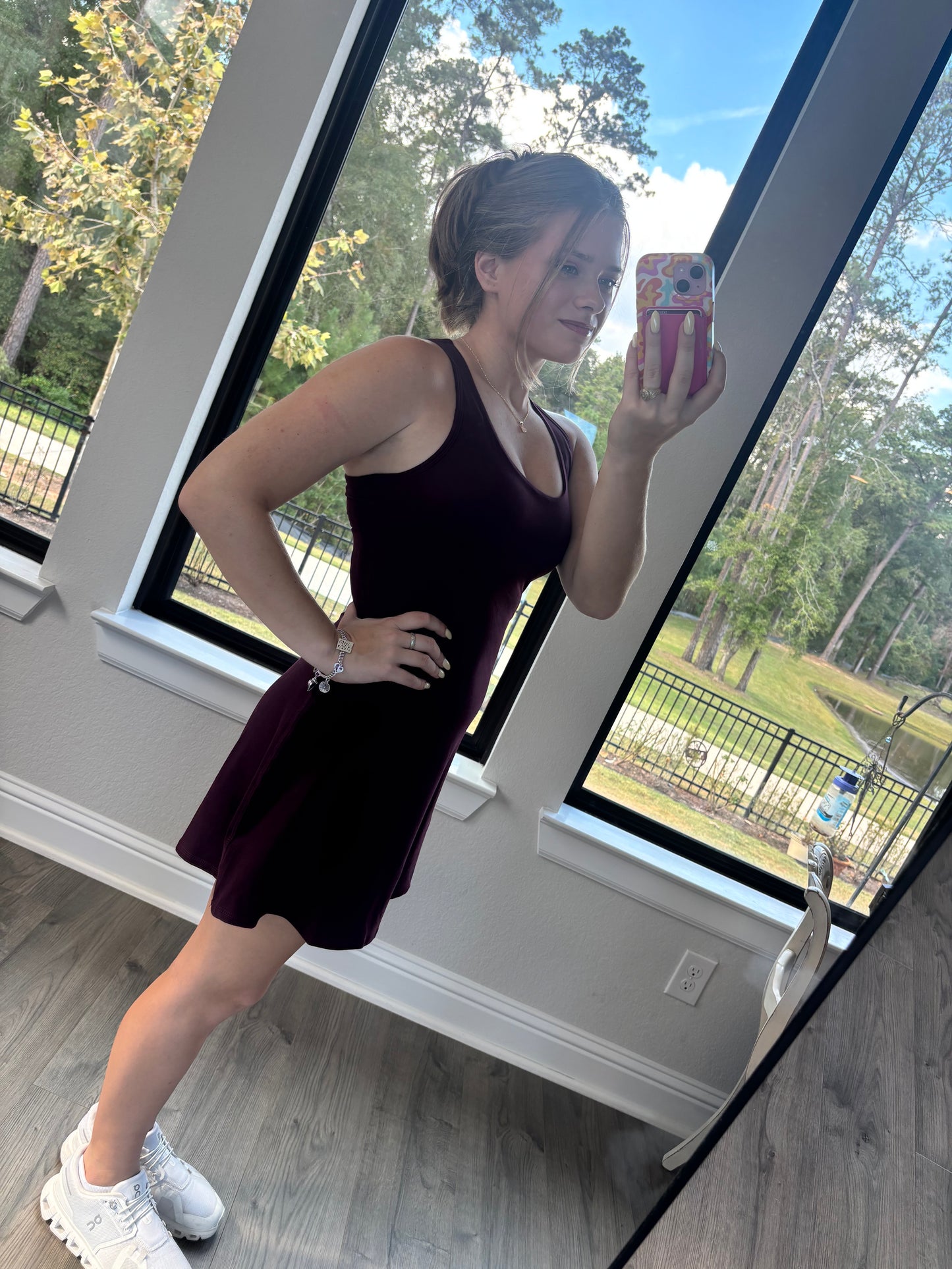 Maroon Athletic Dress