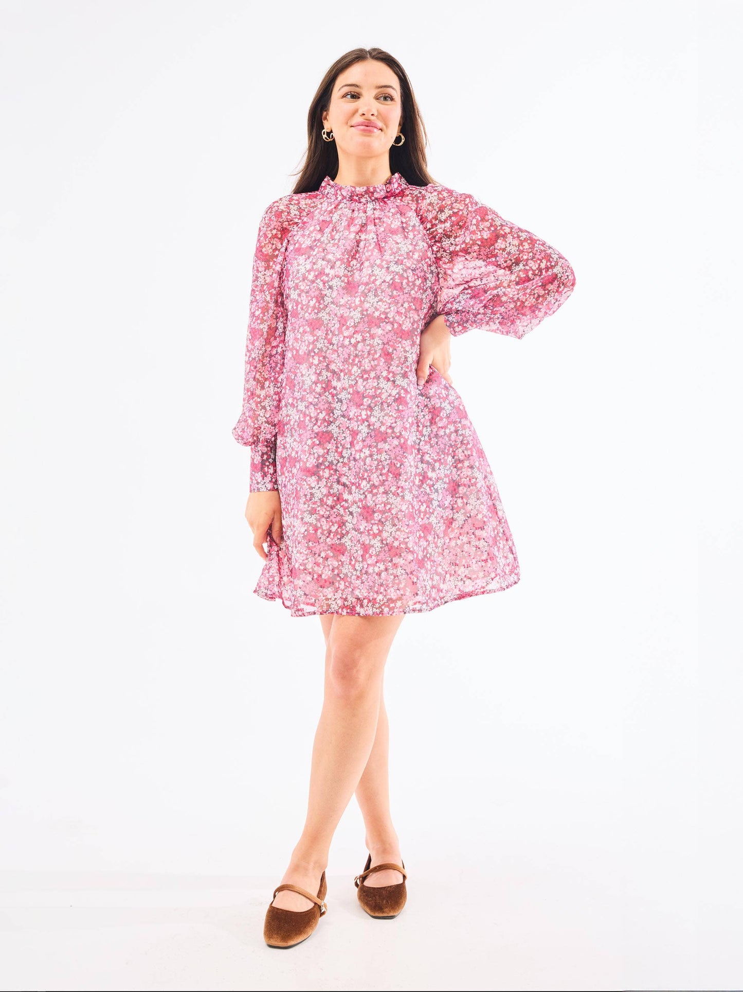 Veronica Dress | Daydreaming Pink