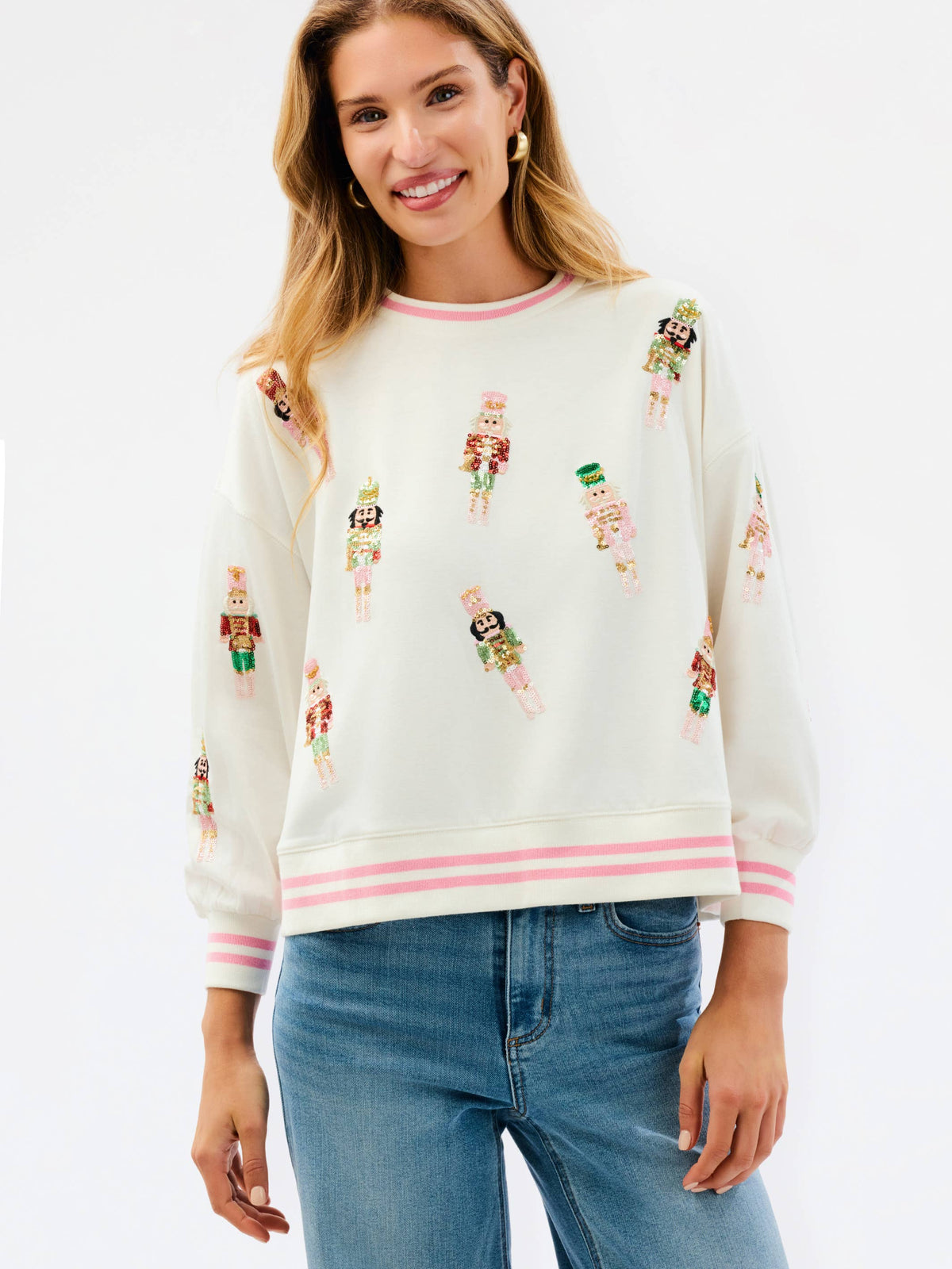 Millie Sweatshirt | Small Nutcrackers: PK S-L