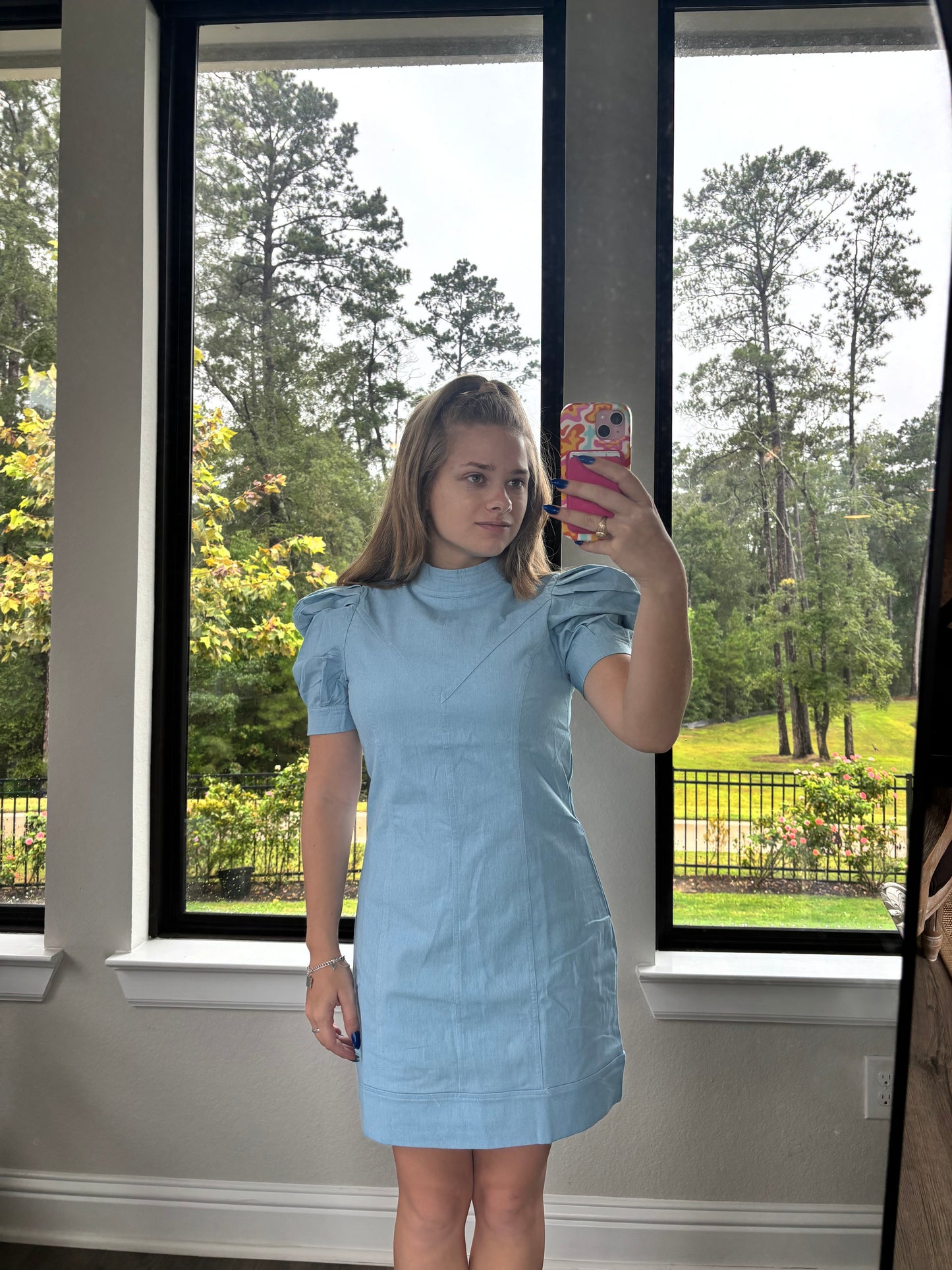Arabelle Light Denim Dress