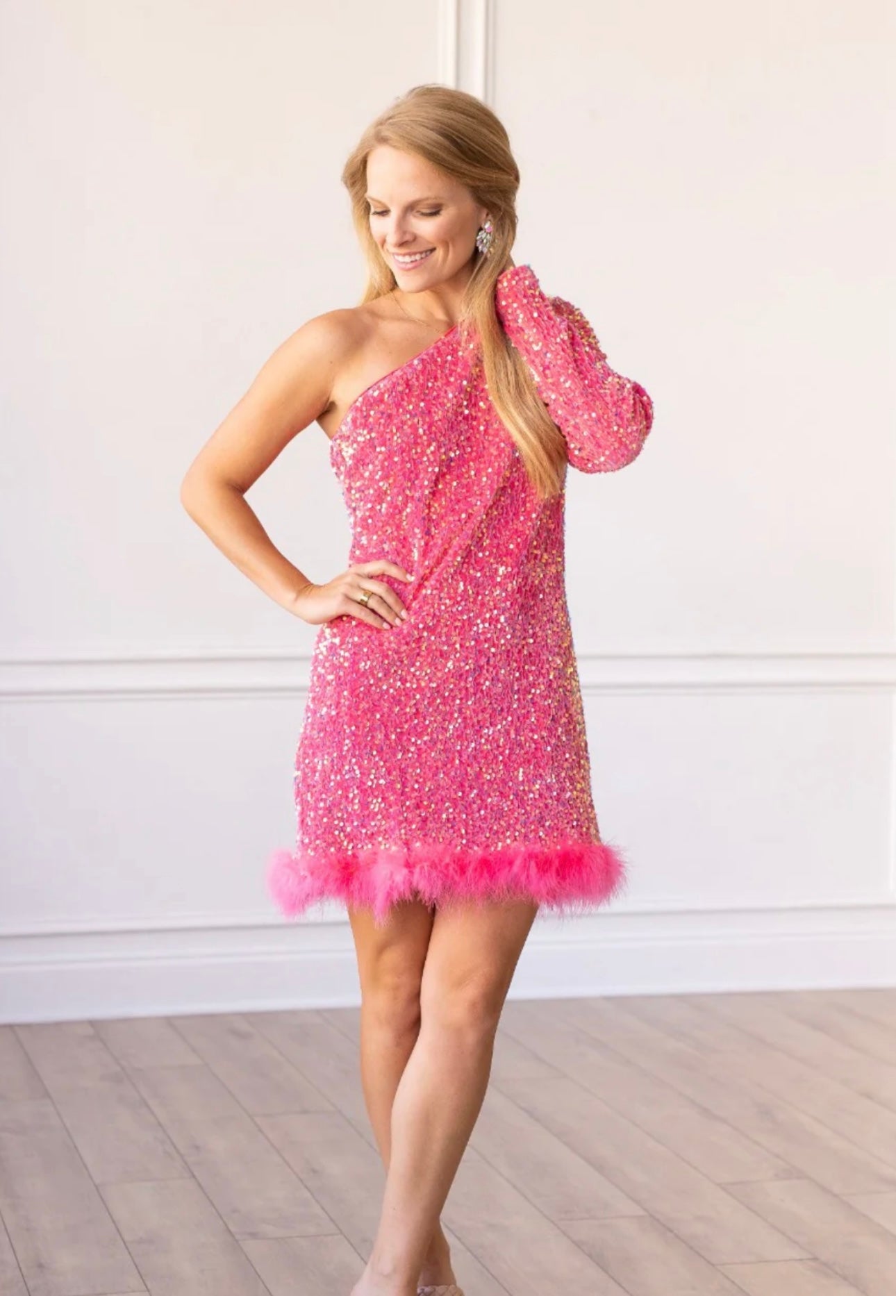 Pink Glitz Dress