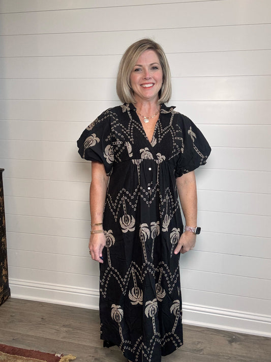 The Midnight Mesa Dress