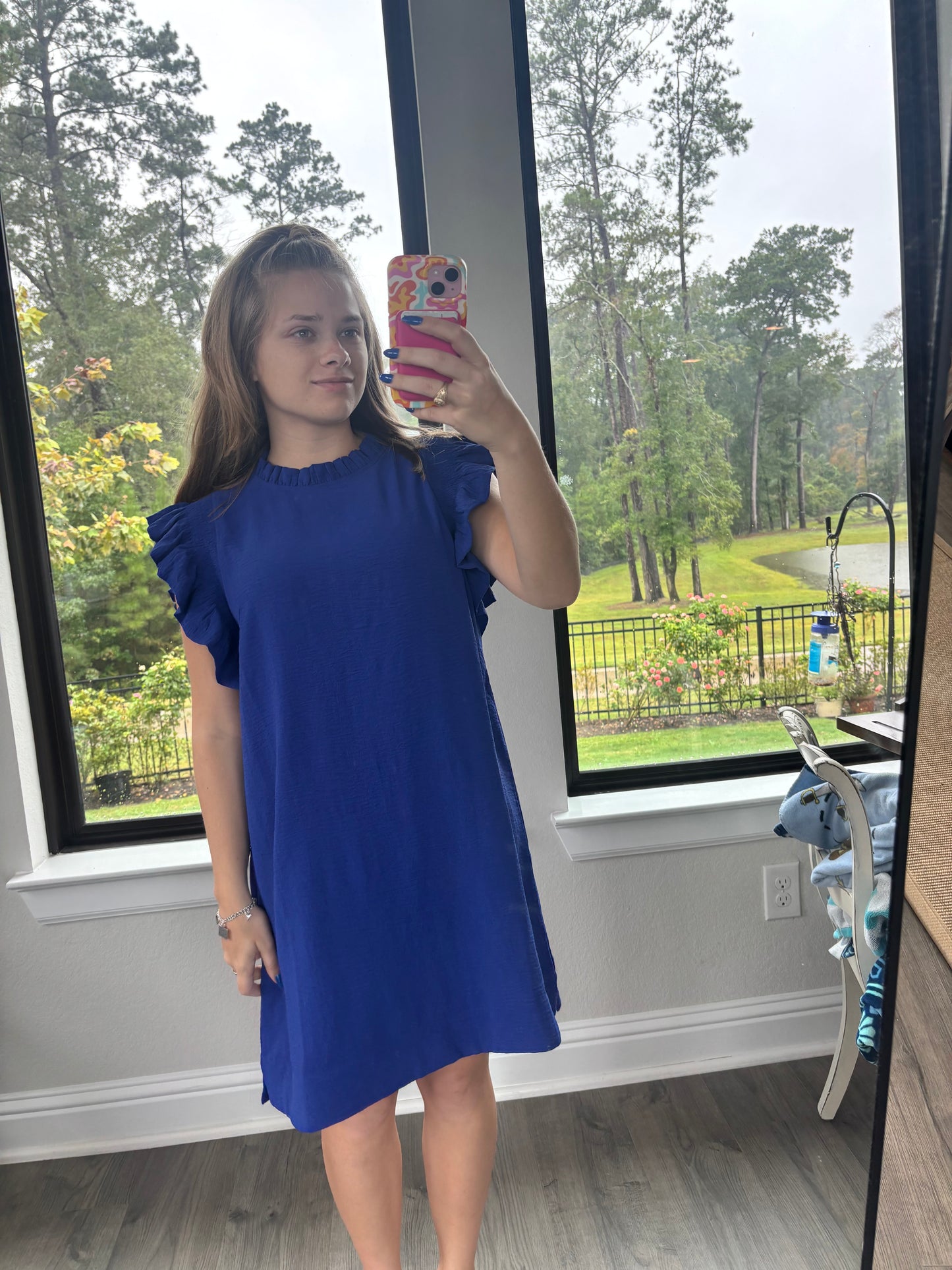 Royal Blue Dress