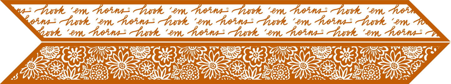 Skinny Scarf – Texas Longhorns