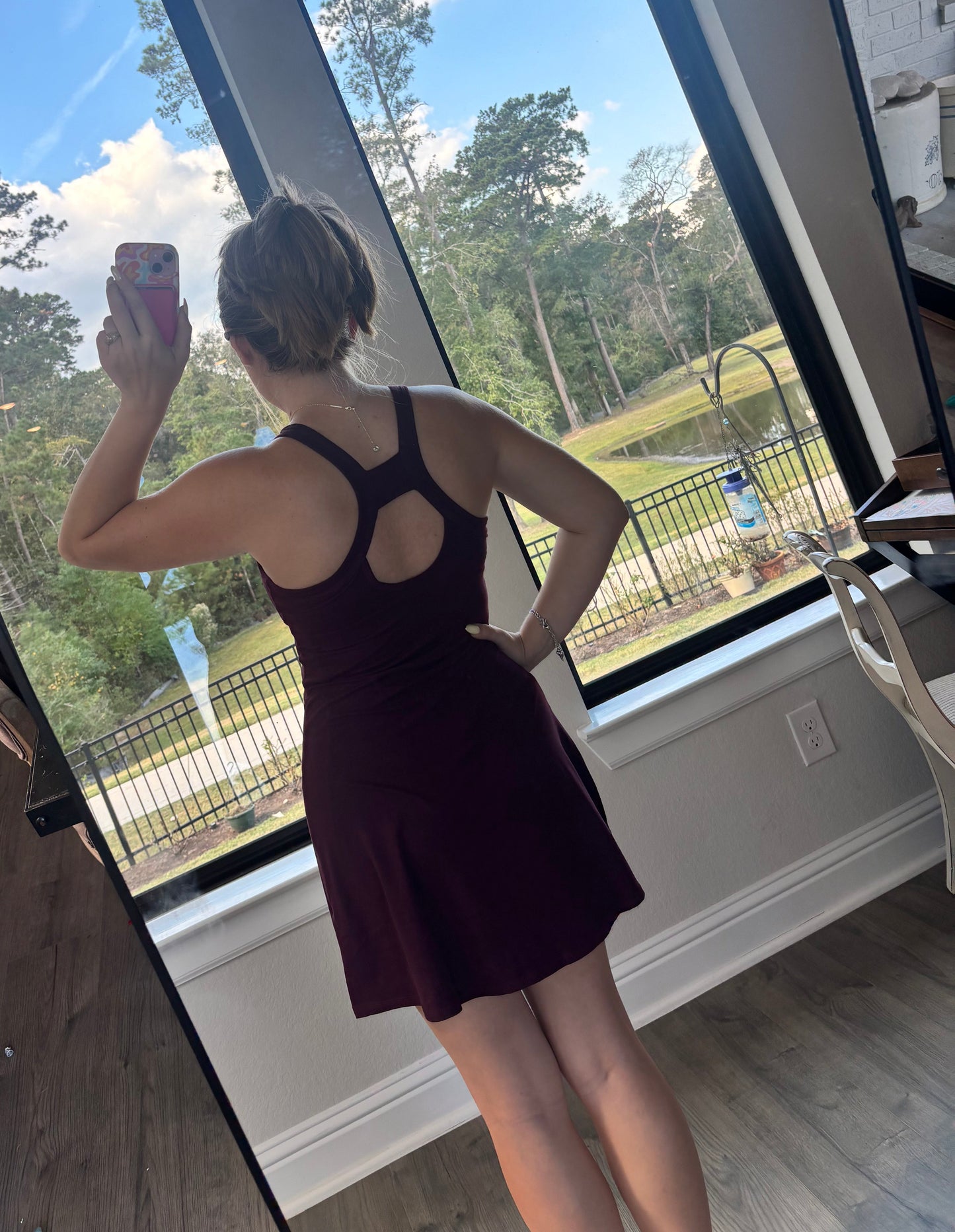 Maroon Athletic Dress