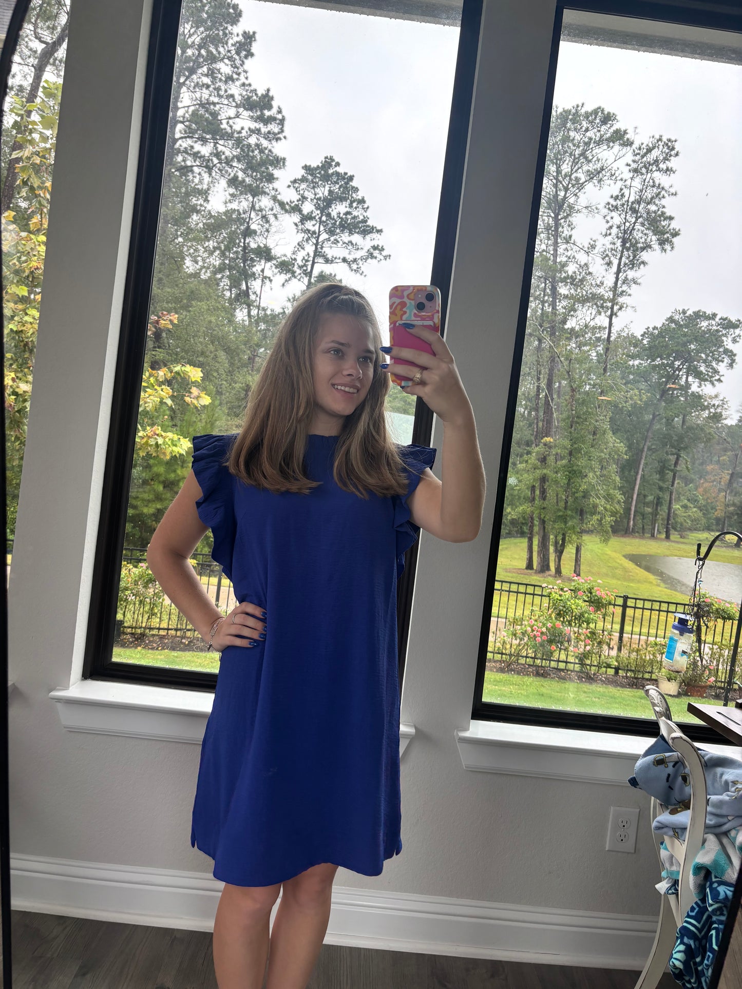 Royal Blue Dress