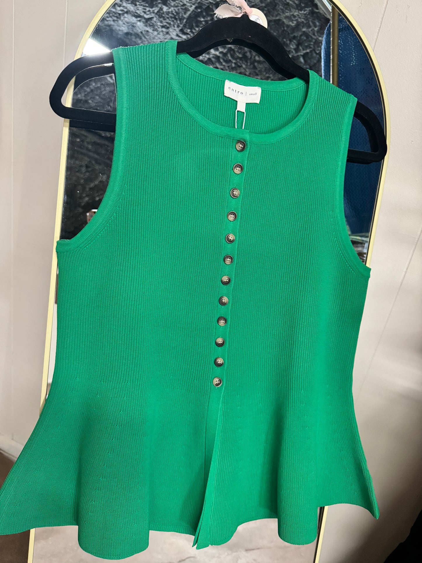 Klein Green Top