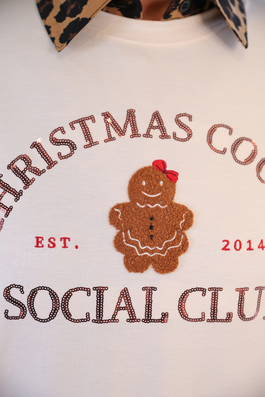 Christmas Cookie Social Club Luxe Pullover