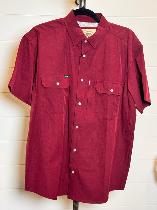 Maroon Fishing Shirt